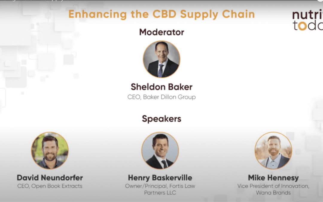 Enhancing The CBD Supply Chain – Nutrify Today Panel